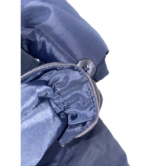 Disney Store Baby Snowsuit 12mo Vintage '99 Navy Embroidered Minnie Mouse - Picture 5 of 14